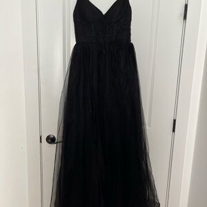 Elegant Black Evening Gown